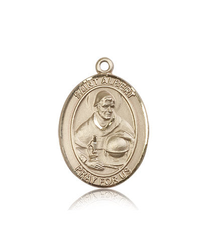 Bliss St Albert the Great Catholic Patron Saint Medal