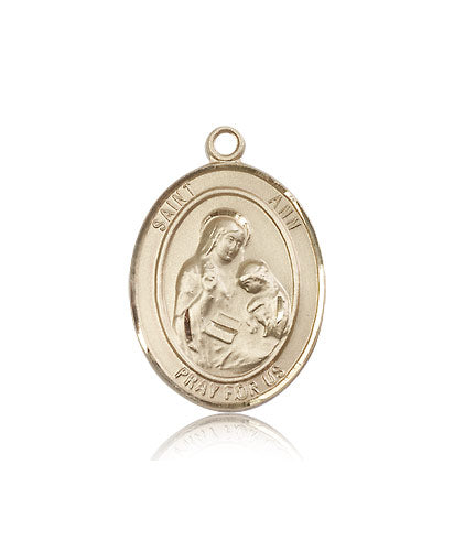 Bliss St Ann Catholic Patron Saint Medal