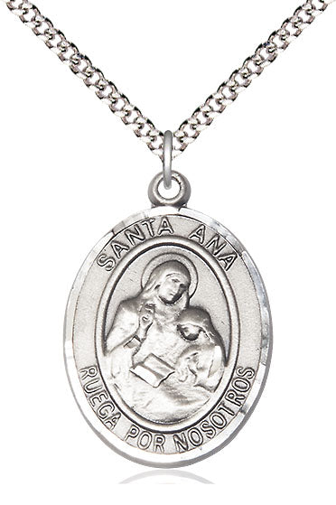 Bliss Spanish Santa Ana Catholic Patron Saint Medal