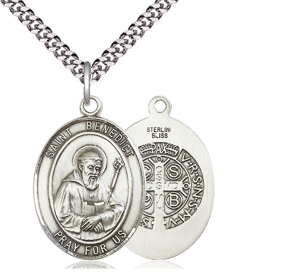 Bliss St Benedict Catholic Patron Saint Medal