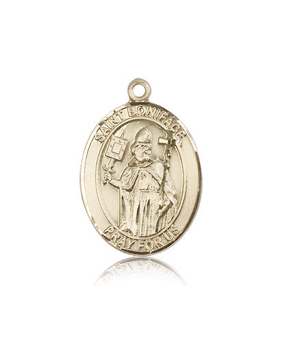 Bliss St Boniface Catholic Patron Saint Medal