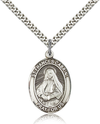 Bliss St Frances Cabrini Catholic Patron Saint Medal