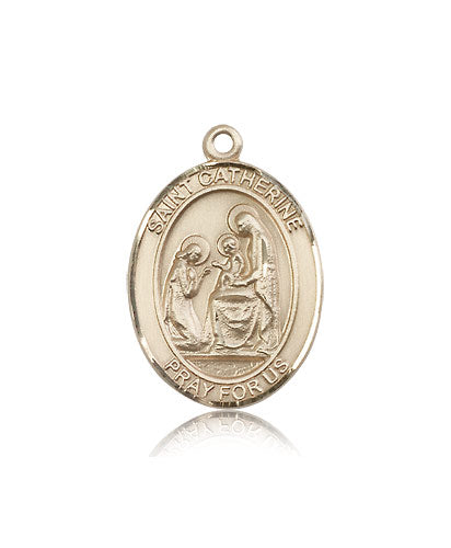 Bliss St Catherine of Siena Catholic Patron Saint Medal