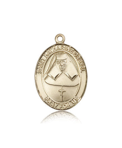 St. Katharine Drexel Medal, 14kt gold, Bliss Manufacturing