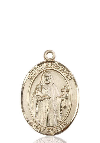 Bliss St Brendan the Navigator Catholic Patron Saint Medal