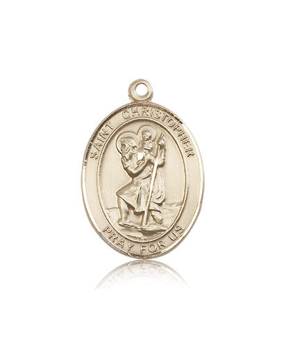 Bliss St Christopher Catholic Patron Saint Medal