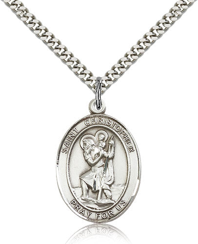 Bliss St Christopher Catholic Patron Saint Medal