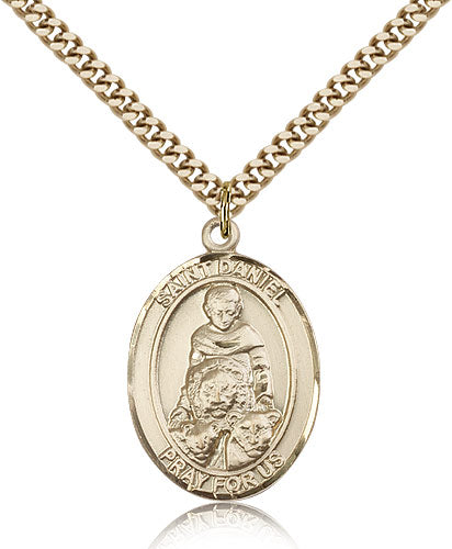 Bliss St Daniel Catholic Patron Saint Medal