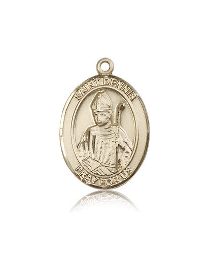 Bliss St Dennis Catholic Patron Saint Medal