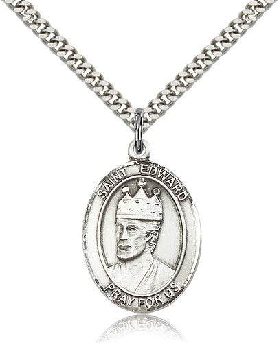 Bliss St Edward the Confessor Catholic Patron Saint Medal