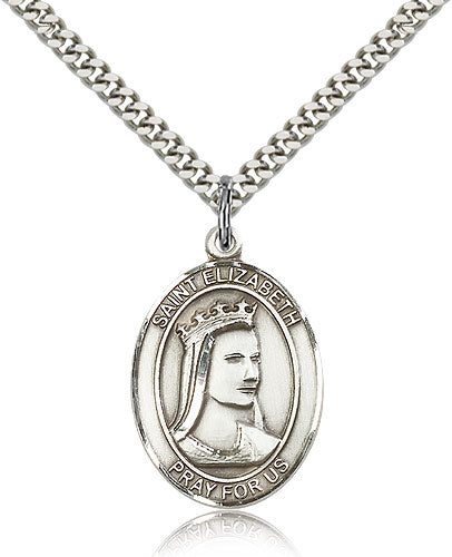 Bliss St Elizabeth of Hungary Catholic Patron Saint Medal