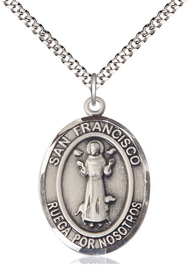 Bliss Spanish San Francisco Catholic Patron Saint Medal