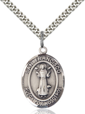 Bliss Spanish San Francisco Catholic Patron Saint Medal