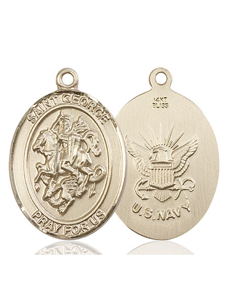 Bliss St George Navy Catholic Patron Saint Medal