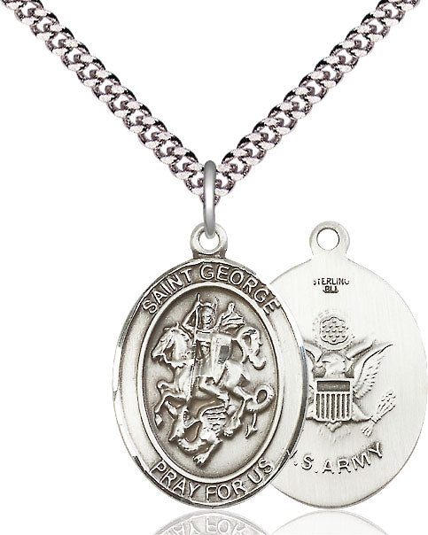 Bliss St George Army Catholic Patron Saint Medal