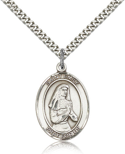 Bliss St Emily de Vialar Catholic Patron Saint Medal