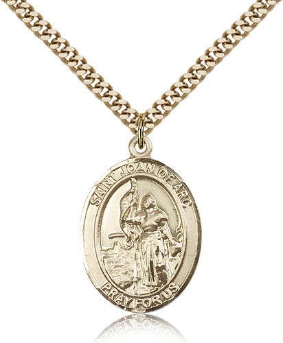 Bliss St Joan of Arc Catholic Patron Saint Medal