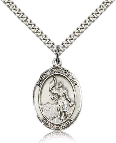 Bliss St Joan of Arc Catholic Patron Saint Medal