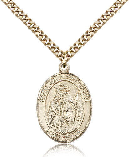 Bliss St John the Baptist Catholic Patron Saint Medal