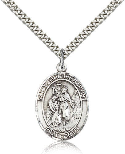 Bliss St John the Baptist Catholic Patron Saint Medal