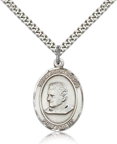 Bliss St John Bosco Catholic Patron Saint Medal