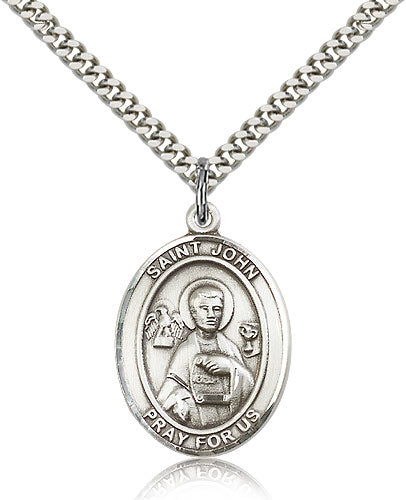 Bliss St John the Apostle Catholic Patron Saint Medal