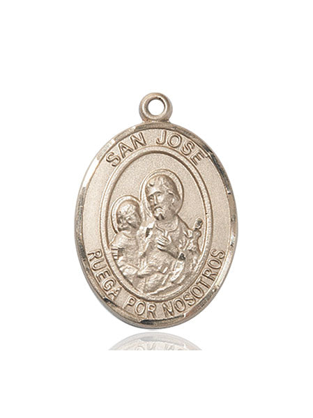 Bliss Spanish San Jose Catholic Patron Saint Medal