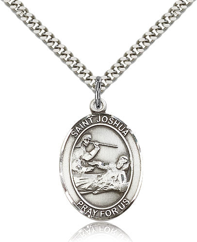 Bliss St Joshua Catholic Patron Saint Medal