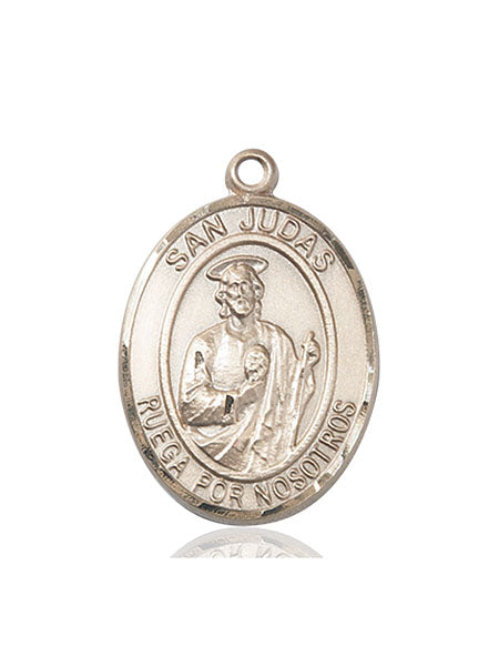 Bliss Spanish San Judas Catholic Patron Saint Medal