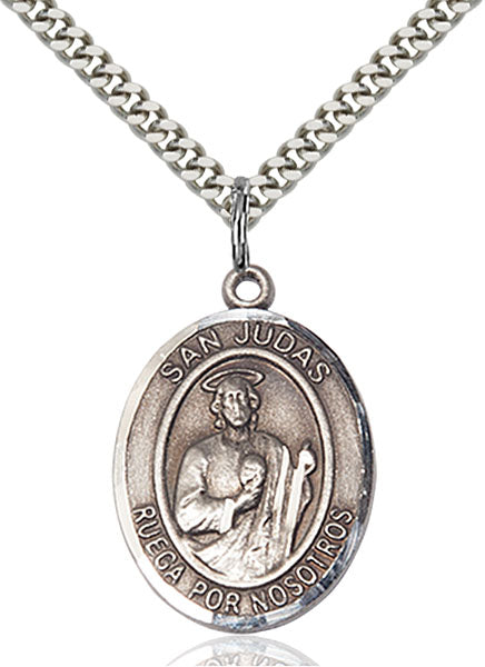 Bliss Spanish San Judas Catholic Patron Saint Medal