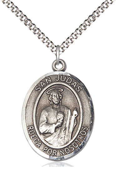 Bliss Spanish San Judas Catholic Patron Saint Medal