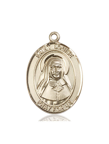 Bliss St Louise de Marillac Catholic Patron Saint Medal