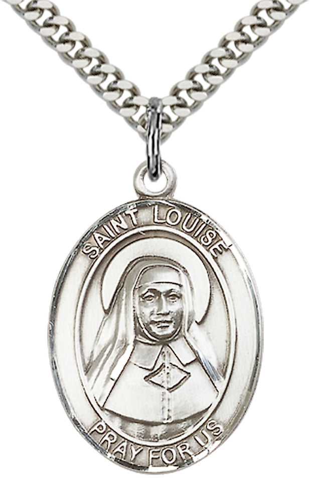 Bliss St Louise de Marillac Catholic Patron Saint Medal