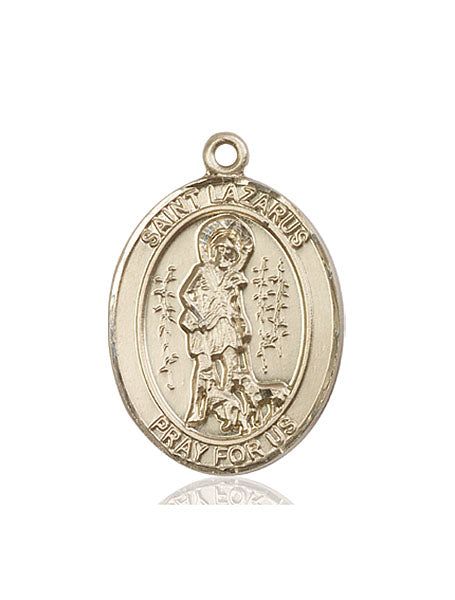 Bliss St Lazarus Catholic Patron Saint Medal