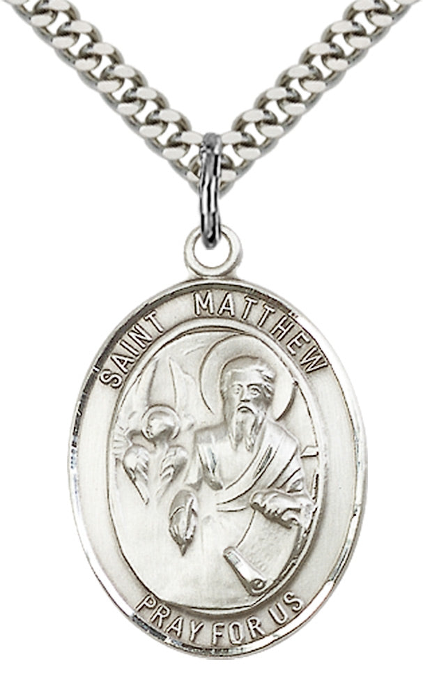 Bliss St Matthew the Apostle Catholic Patron Saint Medal