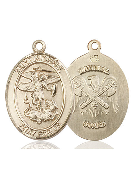 Bliss St Michael National Guard Catholic Patron Saint Medal