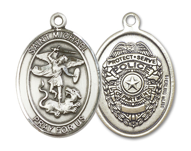 Bliss St Michael Police Officer Catholic Patron Saint Medal