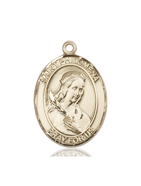 Bliss St Philomena Catholic Saint Medal