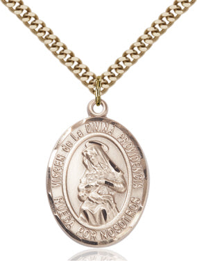 Bliss Spanish Virgen de la Divina Patron Saint Medal