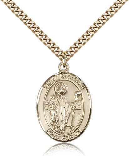 Bliss St Richard Catholic Saint Medal