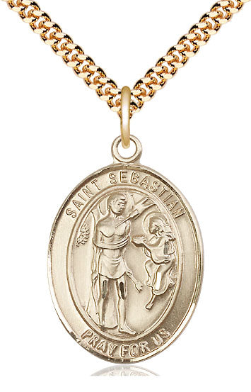 Bliss St Sebastian Catholic Saint Medal