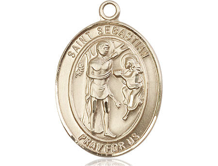 Bliss St Sebastian Catholic Saint Medal