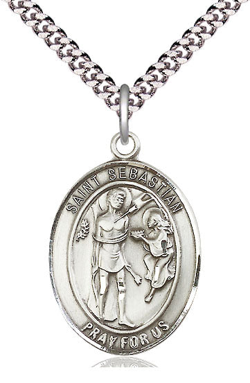 Bliss St Sebastian Catholic Saint Medal