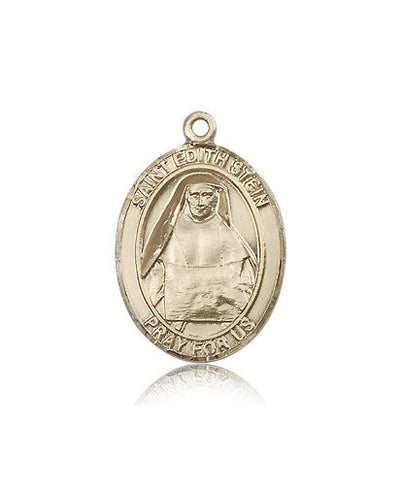 St Edith Stein Medal Necklace, 14kt gold, Bliss Manufacturing