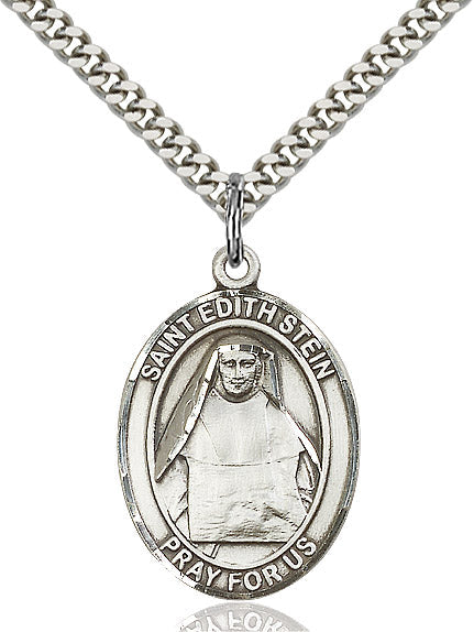 Bliss St Edith Stein Catholic Patron Saint Medal