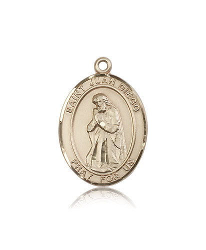 Bliss St Juan Diego Catholic Patron Saint Medal