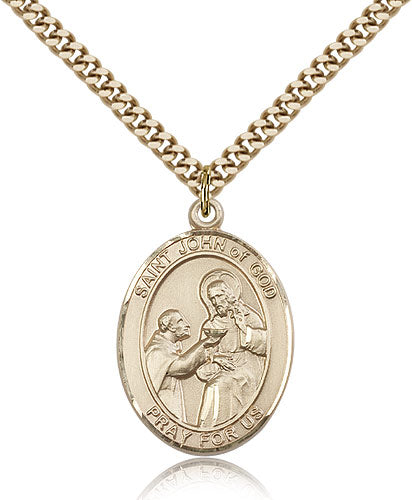 Bliss St John of God Catholic Patron Saint Medal