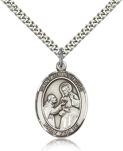 Bliss St John of God Catholic Patron Saint Medal