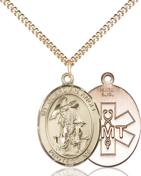 Bliss Guardian Angel EMT Catholic Patron Saint Medal