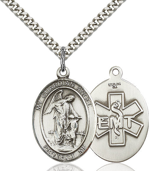 Bliss Guardian Angel EMT Catholic Patron Saint Medal